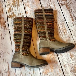 NWOT Sbicca El Dorado boots taupe size 7